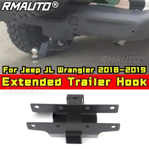 Rear Bumper Trailer <b>Hook</b> Extended Trailer <b>Hook</b> for Jeep JL Wrangler 2018-2019 Body Kit Car Accessories - Product Image 2