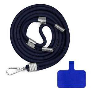 Manufacturer Custom Logo Universal Crossbody Polyester Mobile <strong>Phone</strong> Lanyard No <strong>Beads</strong> Smart <strong>Phone</strong> Neck <strong>Strap</strong>