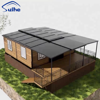 Maison conteneur préfabriquée à ossature acier modulaire, à base de vis de terre haute résistance, écoénergétique, pour usage agricole