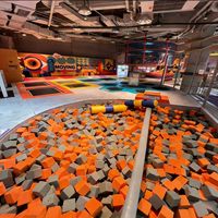 Aire de jeux intérieure industrielle commerciale pour enfants, maison de sport, jeux de sol interactifs