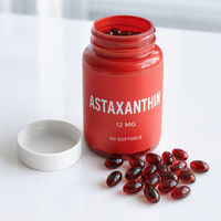 Gélules d'astaxanthine 12 mg Source naturelle 60 unités OEM ODM Complément alimentaire