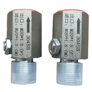 304SS स्टेनलेस स्टील दबाव <span class=keywords><strong>snubber</strong></span>,M20 * 1.5 समायोज्य दबाव नापने का यंत्र <span class=keywords><strong>Snubber</strong></span> - Product Image 3