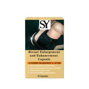 Hoge-dosis borstvergrotings- en verbeteringscapsules met ginsengextract helpen de borstomvang te vergroten en een vollere cupmaat te bereiken. - Product Image 1