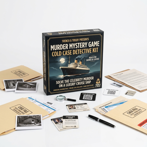 Kit Premium <span class=keywords><strong>per</strong></span> Risolvere Casi di Omicidio Immersivi, Gioco da Tavolo a Tema Detective <span class=keywords><strong>per</strong></span> Serate di Gioco <span class=keywords><strong>per</strong></span> Adulti - Product Image 3