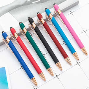 Jh Stylus <span class=keywords><strong>Pen</strong></span> Cho Màn Hình Cảm Ứng Bóng Điểm Bút Viết Cảm Ứng Mềm Mại Stylus Kim Loại Bút Bi Với Rose Gold Phần Cứng - Product Image 2