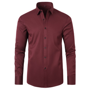 Weißes Hemd Herren Langarm-Frei Einfarbig Professional Business <span class=keywords><strong>Dress</strong></span> <span class=keywords><strong>white</strong></span> Herren anzug <span class=keywords><strong>Shirt</strong></span> - Product Image 6
