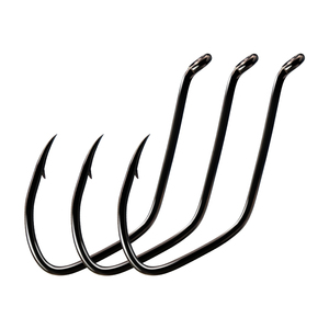 1/0~8/0 Black Nickel High Carbon Steel Strong Catfish <strong>Hook</strong> Deep Sea Bass Catfish <strong>Hooks</strong> Big River with Barb <strong>and</strong> <strong>Loop</strong> Sea Stream - Product Image 1