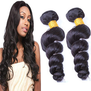 L'indiano vergine di fascia alta produce <span class=keywords><strong>prodotti</strong></span> di bellezza fatti in casa, veri capelli indiani non trattati capelli umani sciolti dell'onda - Product Image 1