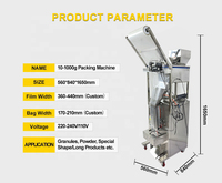Machine de remplissage et d'emballage entièrement automatique d'aliments surgelés de glace de 10kg 5kg 20kg fabriquée en Chine