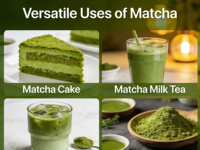 Poudre de Matcha Cérémonial 100% Biologique Pure et Naturelle, Disponible en Marque Blanche OEM – Idéale pour Latte, Pâtisserie et Smoothies