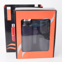 Ensemble complet de préparation de Yerba Maté : Gourde isotherme de 1300 ml en acier inoxydable à double paroi avec tasse à maté et bombilla, sac cadeau inclus
