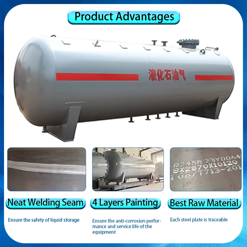 60 ton lpg storage gas tanks with different capacity