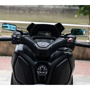 Rétroviseur universel en alliage d'aluminium pour <span class=keywords><strong>moto</strong></span>, anti-éblouissement, pour scooter et <span class=keywords><strong>moto</strong></span> de rue - Product Image 4