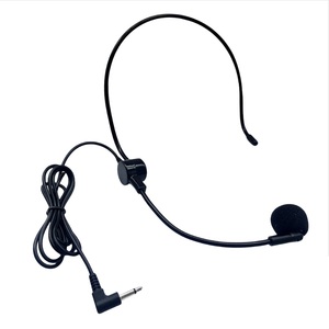 Tai nghe xoay 360 độ với Micro ngưng tụ <span class=keywords><strong>Mono</strong></span> 3.5mm TS phổ có dây để giảng dạy và hướng dẫn - Product Image 3