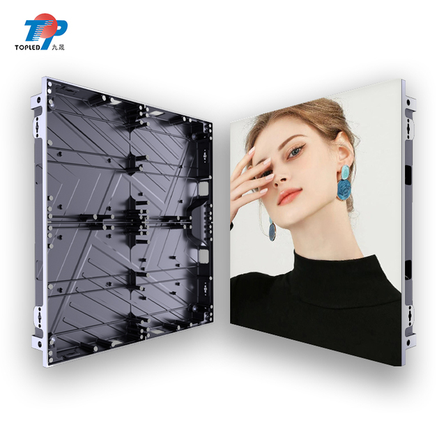 TOPLED viewing indoor interactive circular advertising digital video wall stand rolling big concert roll 3x2 dj led screen ball