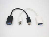 Kit adaptateur de câble OTG de type C pour iPhone Samsung Galaxy Téléphone mobile Câble USB C OTG