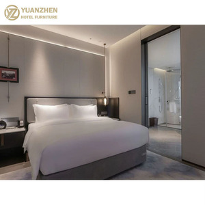Solución Integral para Hoteles Wyndham: Muebles de Dormitorio Contemporáneos de Madera, Suministro de Fábrica, Conjuntos Personalizados Profesionales en 3D - Product Image 6