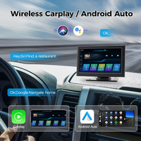 7-Zoll-High-Definition-IPS-Bildschirm Tragbarer Dashboard-Navigator Drahtloses Carplay GPS-USB-Anschluss 1 Jahr Garantie-RAM-Modell