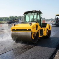 Compacteur hydraulique 8t à double tambour LTC208 Construction de routes asphaltées