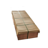Plaque en Bronze C1100/C11000 T2/T3 la plus vendue, 99,9% JIS, surface brillante, découpe, pliage et soudage sur mesure en usine, en stock