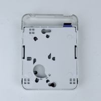 Boîtier de terminaison FTTH 2 fibres, plaque murale optique, mini prise murale, adaptateur simplex SC APC UPC, boîtier de sortie optique de bureau Roseta