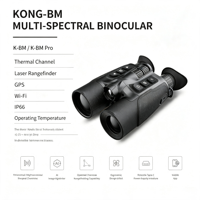 Binoculares ZYKD KONG-BM 4K con Visión Nocturna de Luz Visible y Ultra Baja, para Todo Clima, con Telémetro Láser e IA para Patrullaje Fronterizo