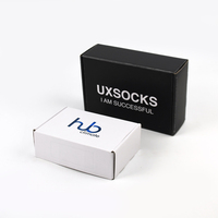 Boîte en carton ondulé pliable personnalisée avec impression couleur pour chaussures, t-shirts, vêtements, cadeaux, cosmétiques, expédition et envoi postal
