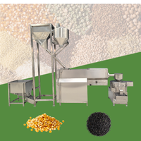 Machine de nettoyage automatique pour graines de sésame/riz/haricots / Machine de lavage et de nettoyage automatique en acier inoxydable pour riz et soja 1 unité