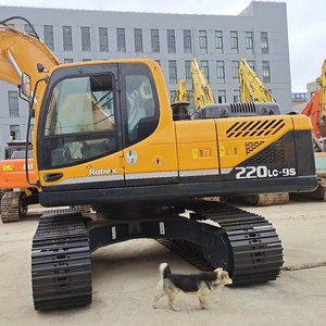Excavadora Hyundai 220 usada, Modelo 2020, motor y caja de cambios incluidos, capacidad de 20 toneladas, precio bajo, venta - Product Image 1