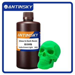 เรซิ่นเรืองแสงในที่มืด ANTINSKY ความแม่นยำสูงและหดตัวต่ำ GLOW in the DARK 1 กก. วัสดุสำหรับการพิมพ์ 3 มิติ - Product Image 2