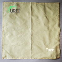 Couverture anti-feu industrielle en fibre d'aramide 400g m² 95cm Couverture de protection anti-chaleur d'urgence pour soudage carré