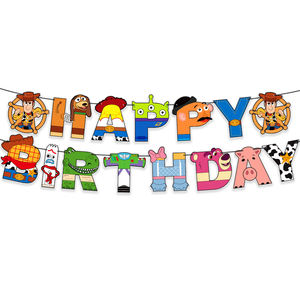 2024 dessin animé chaud <span class=keywords><strong>Toy</strong></span> <span class=keywords><strong>Story</strong></span> thème bannière Latex ballon ensemble gâteau Plugins joyeux <span class=keywords><strong>anniversaire</strong></span> enfants <span class=keywords><strong>d</strong></span>écorer fête fournitures - Product Image 5