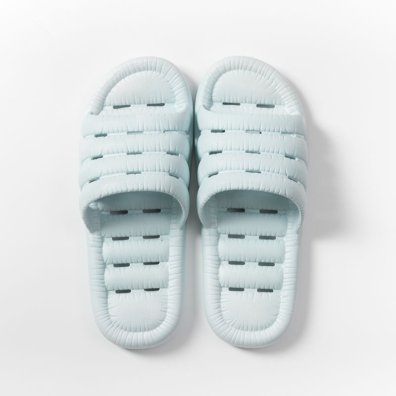 Hollow Out Bathroom Slippers Couples Slides Soft Sole Non-slip Summer Hotel Slippers