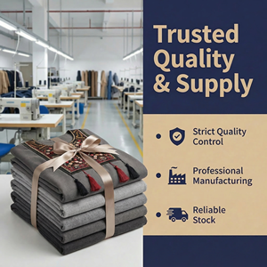 Vestido largo islámico bordado en color carbón con detalle de borlas - Product Image 6