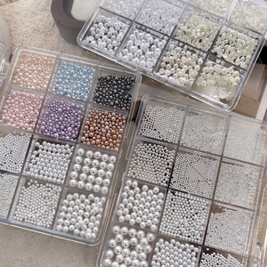 Pierres précieuses brillantes pour nail art en forme de cœur, 12 couleurs, cristaux scintillants, décoration pour nail art de la Saint-Valentin, strass, acrylique, DIY, salon - Product Image 4
