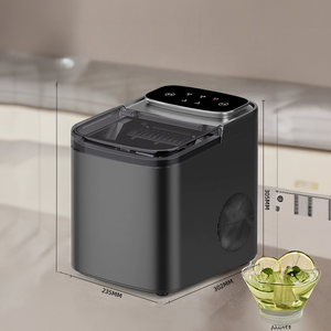 2025 nouvelle conception Portable automatique électrique machine à glaçons Machine vente chaude équipement d'hôtel domestique avec boîtier en plastique - Product Image 3