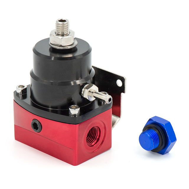 JDM Car Universal Adjustable Fuel Pressure Regulator for Cherokee Ford F250 6.0L Diesel Twin Beam Fpr