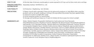 [SAMPLE] Suero Solar Hidratante Hyalu-Cica Water-Fit 50ml, Protector Solar Coreano Sedoso, No Grasoso, Resistente al Agua - Product Image 5