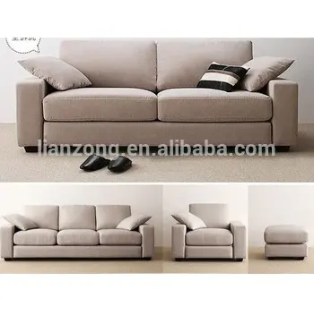 Yeni Model Modern ev kanepeler oturma odası mobilya kumaş koltuk takımı LZ757