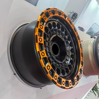 Nouvelles jantes concaves en alliage d'aluminium forgé 17-26 pouces 6x139.7 compatibles avec Ranger Silverado Hilux Patrol SUV 4x4 Noir