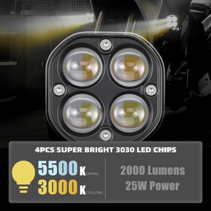 Kit di Illuminazione Anteriore a LED NICECNC da 25W 2000 Lumen 5500K 3000K per <span class=keywords><strong>Moto</strong></span> <span class=keywords><strong>Yamaha</strong></span> <span class=keywords><strong>Tenere</strong></span> 700 XTZ700 2019-2024 - Product Image 4