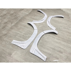 Para Toyota Land Cruiser LC200 2016-2020: Embellecedores de guardabarros, kit de carrocería para ceja de rueda, arco de rueda, extensión de guardabarros, pieza exterior. - Product Image 5