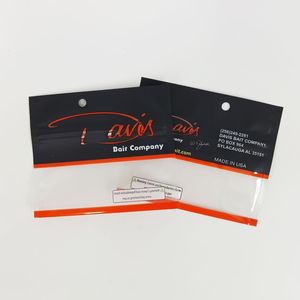 Bolsa con cremallera de plástico suave con logotipo personalizado de muestra gratis con ventana transparente para cebos de señuelo de pescado con agujero para colgar - Product Image 6