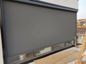 Chống nắng ngoài trời và rèm che, loại có thể cuộn và kéo lên, Rèm điện thông minh, màn trập lăn chống gió - Product Image 6