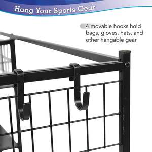 Túi Golf đứng đôi Túi Golf lưu trữ giá cho nhà để xe với phụ kiện Golf tổ chức kệ - Product Image 2