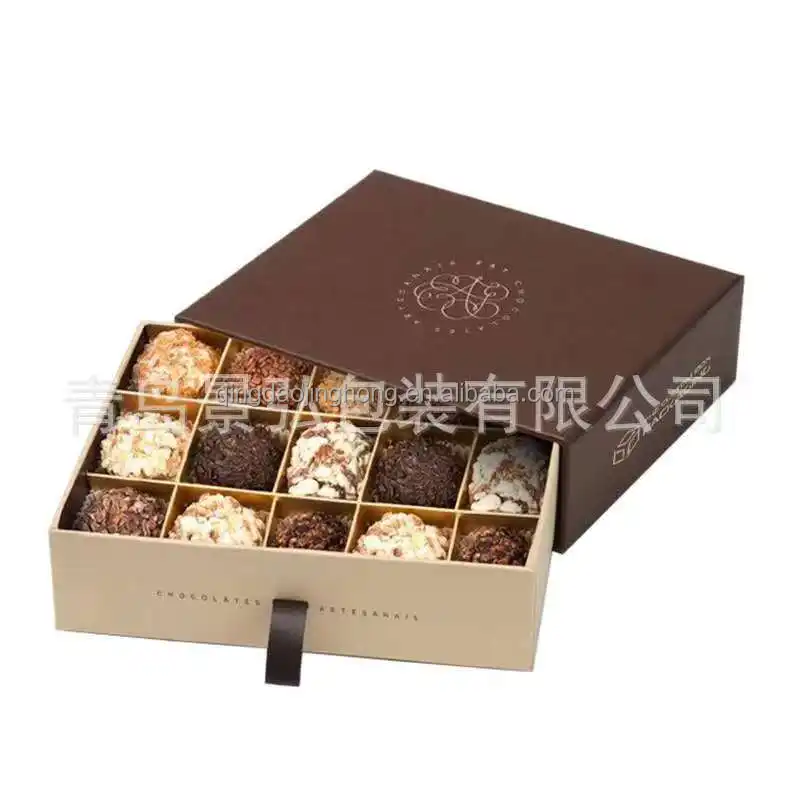 Custom Logo Paperboard Paper gift packaging chocolate gift box Luxury gift boxes for flowers and chocolates