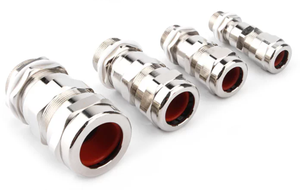 Presse-étoupe blindé anti-explosion à compression simple <span class=keywords><strong>Millet</strong></span> EX M20 PG7~PG63 en laiton, homologué IP66, certifié ISO9001 - Product Image 2