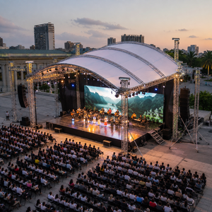 Factory Hot Sale F34 290x290mm Aluminum Display Truss Concert <b>Stage</b> Aluminum <b>Stage</b> <b>Platform</b> System Global Aluminium Truss - Product Image 3