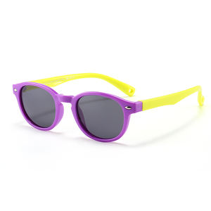 Superhot 21056 Multicolor Basso Prezzo Per Bambini Per Bambini uv400 Occhiali Da Sole Polarizzati Classic Ragazze Dei Ragazzi Del Silicone Telaio Occhiali Da Sole - Product Image 4