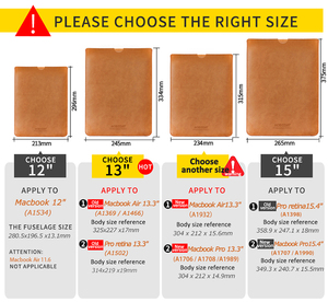 Của phụ nữ 15-inch không thấm nước chính hãng da mỏng văn phòng Ba lô Bảo vệ máy tính xách tay Trường hợp với tay áo - Product Image 2